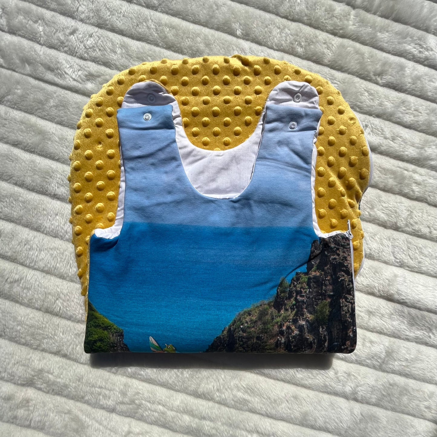 Gigoteuse en tissu minky polaire (9-12 mois)