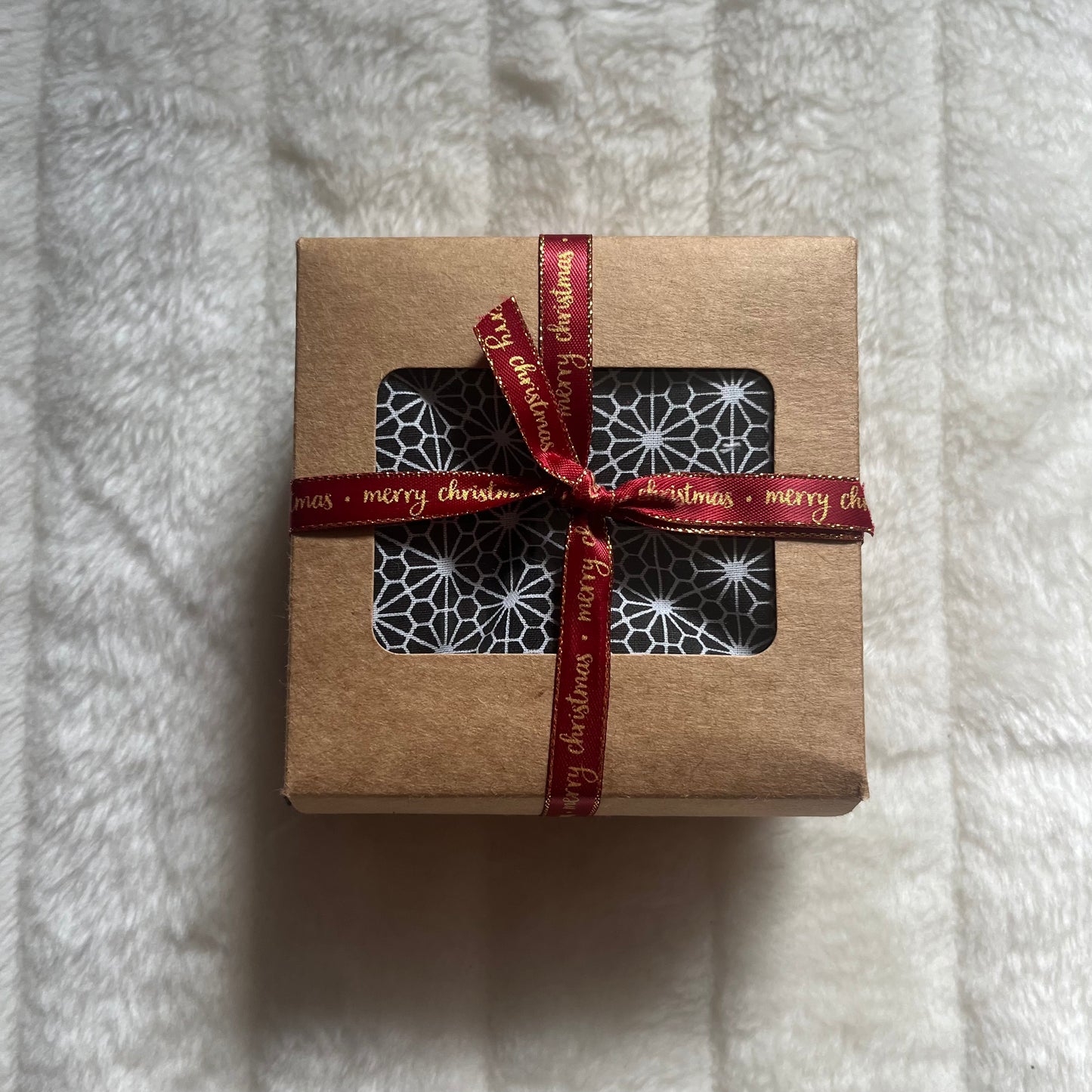 Lot de 10 lingettes lavables à motif fleurs géométriques