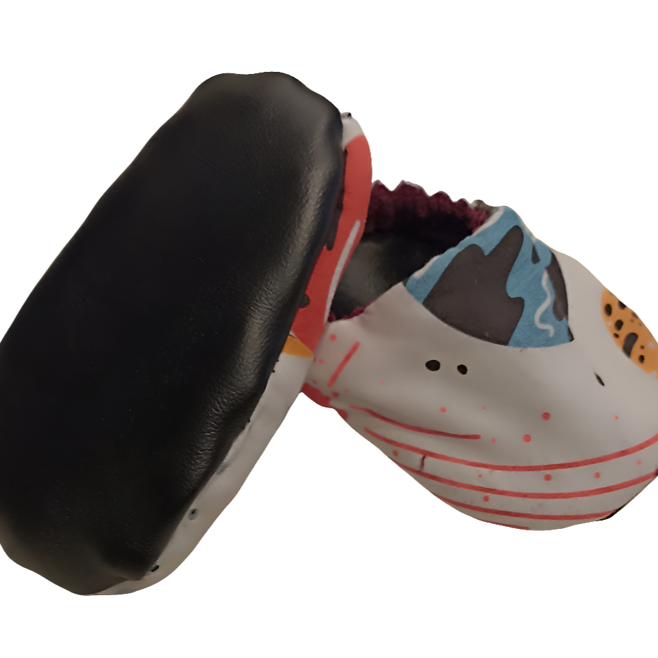 Chaussons bébé réversibles 3-4 mois