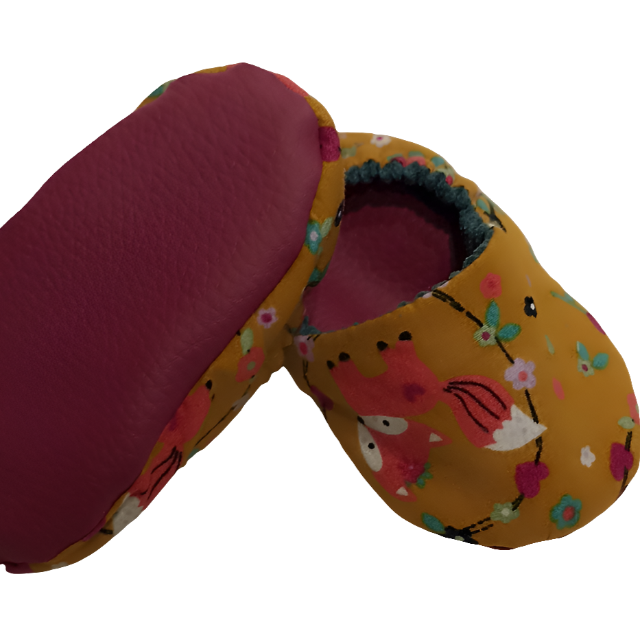Chaussons bébé réversibles 3-4 mois