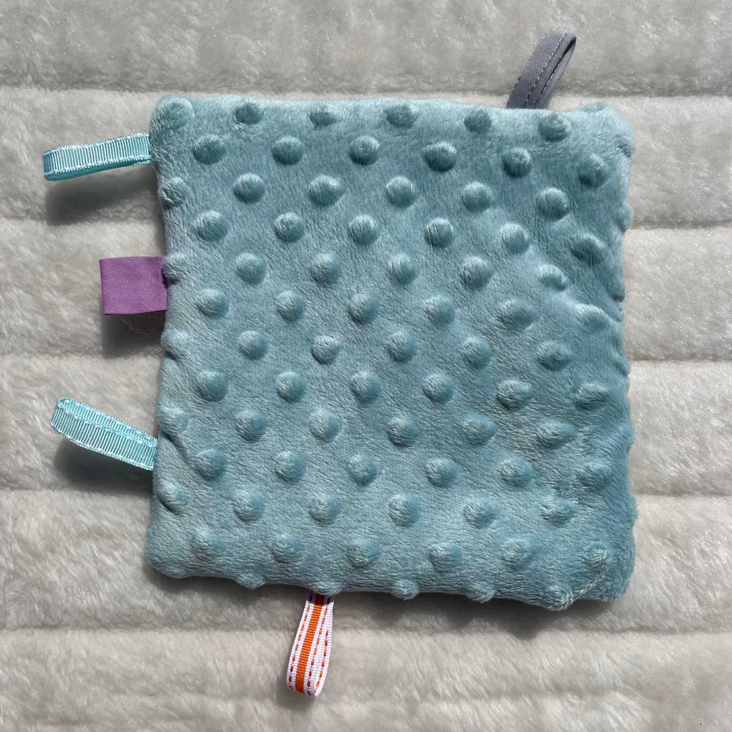 Doudou plat à motif lama