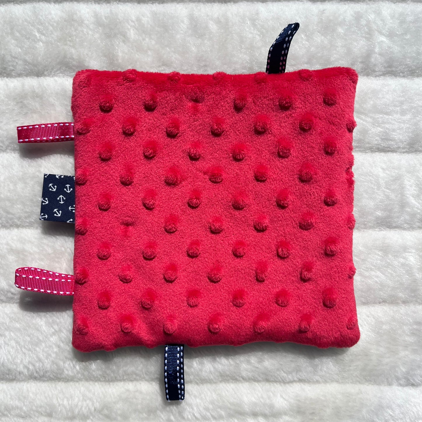 Doudou plat flamant rose