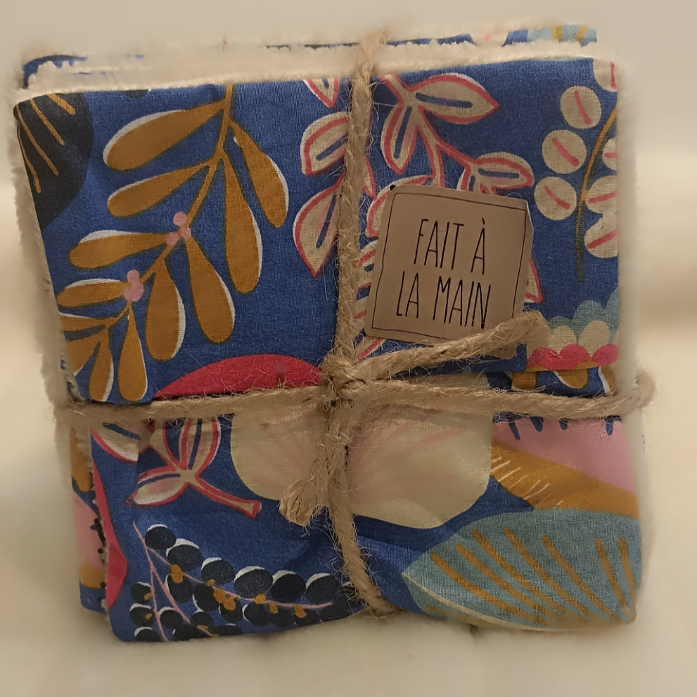 Lot de 7 débarbouillettes