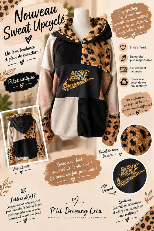 Sweat Upcyclé