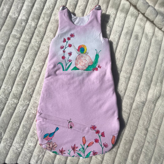 Gigoteuse en tissu minky polaire (6-9 mois)