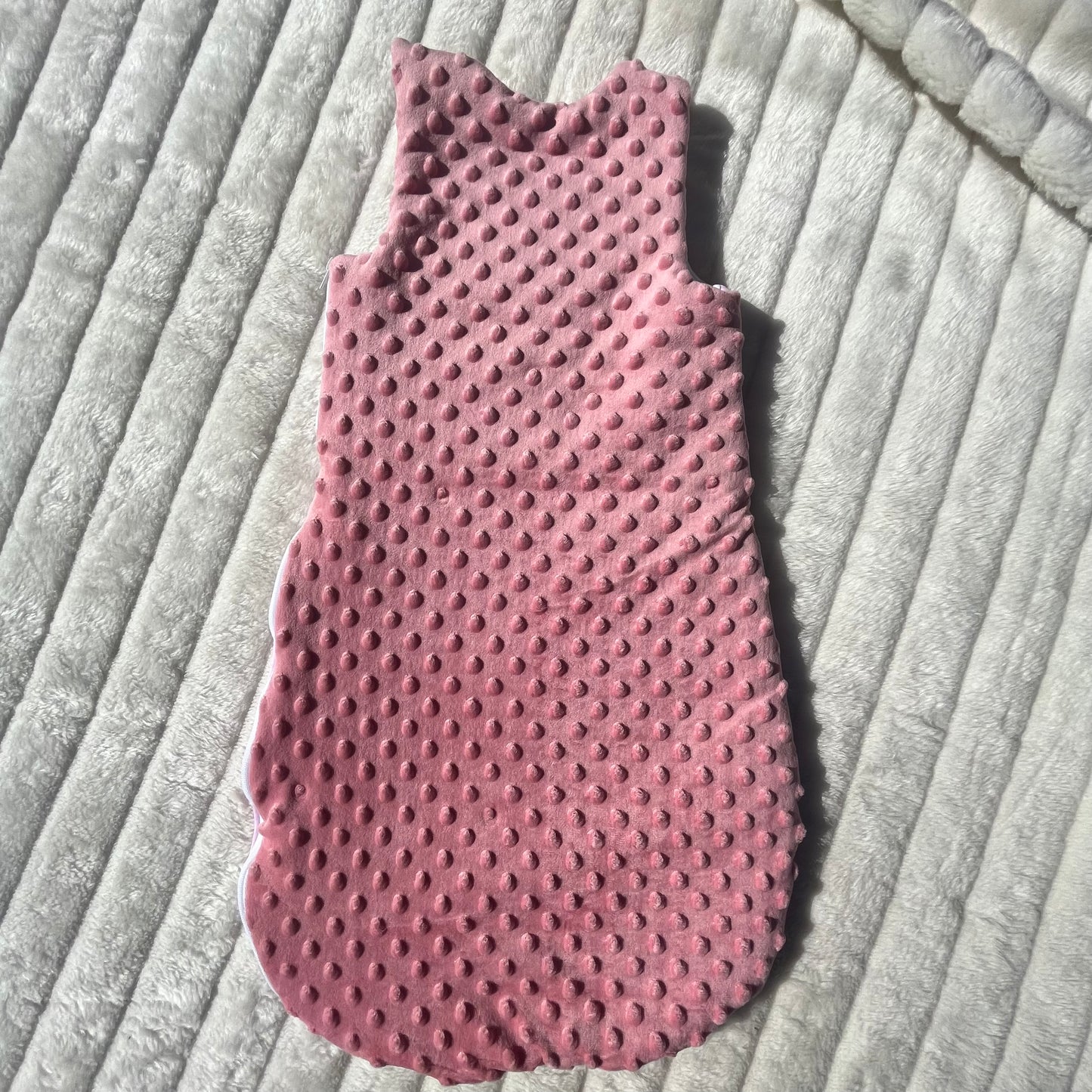Gigoteuse en tissu minky polaire (6-9 mois)