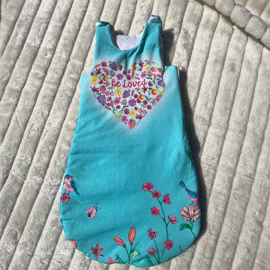 Gigoteuse en tissu minky polaire (6-9 mois)