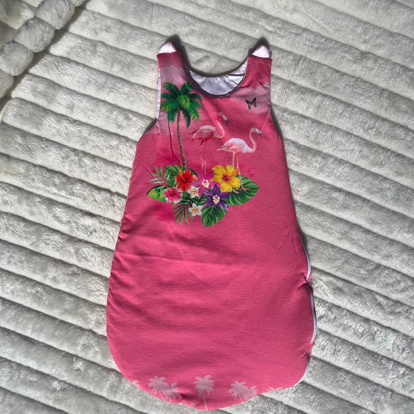 Gigoteuse en tissu minky polaire (3-6 mois)