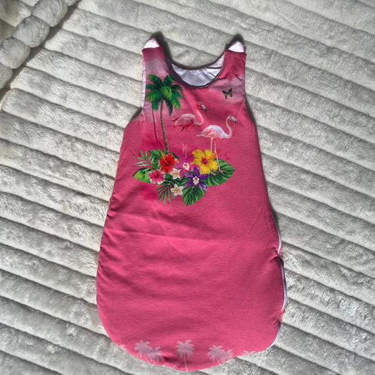Gigoteuse en tissu minky polaire (3-6 mois)