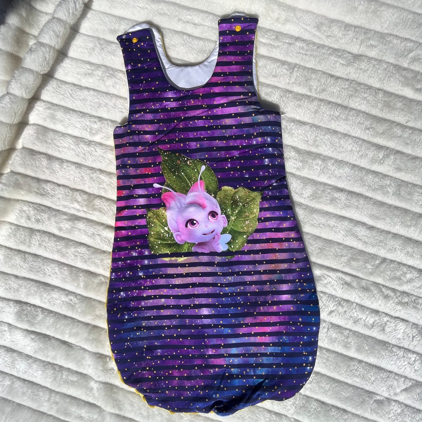 Gigoteuse en tissu minky polaire (9-12 mois)