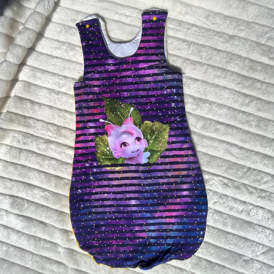 Gigoteuse en tissu minky polaire (9-12 mois)