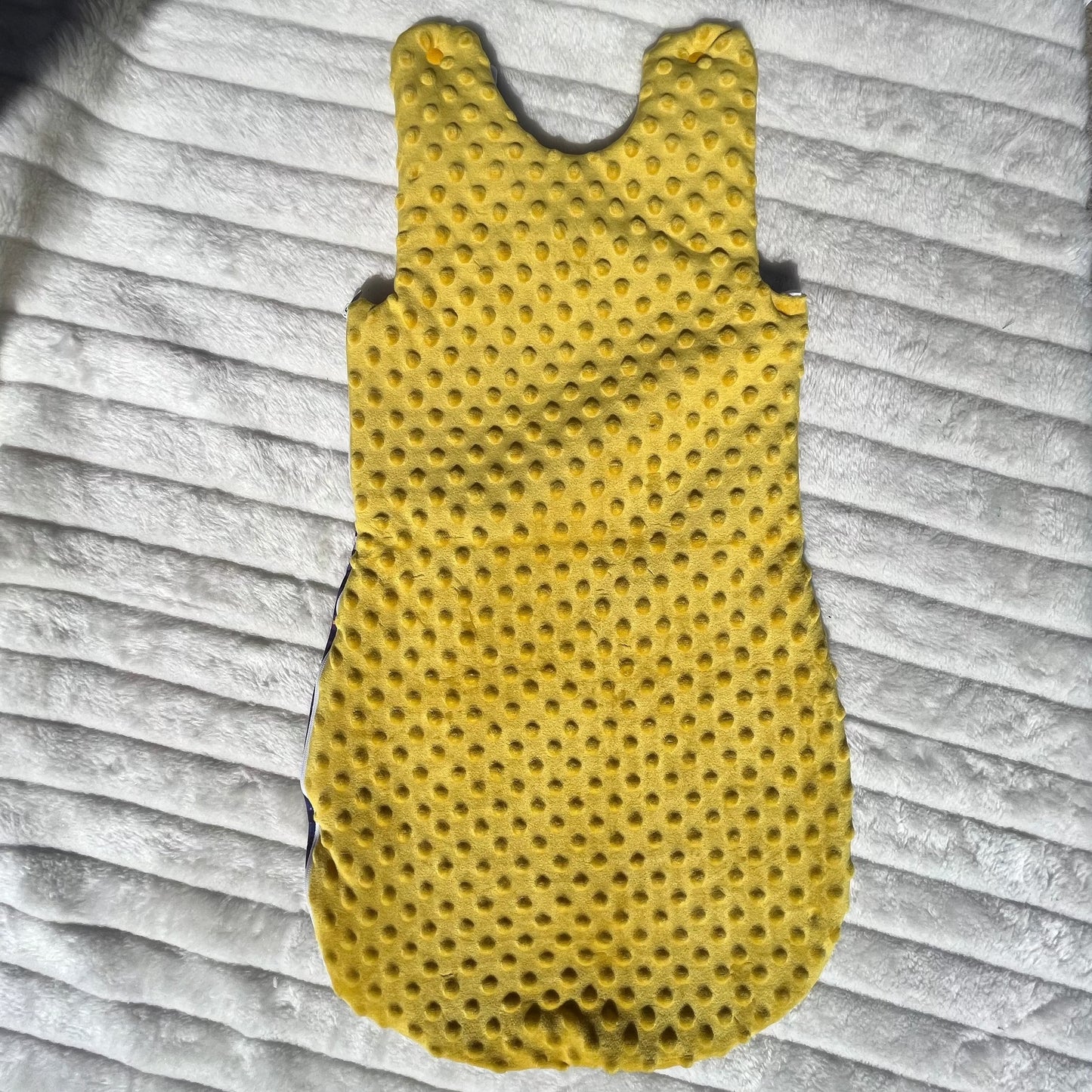 Gigoteuse en tissu minky polaire (9-12 mois)