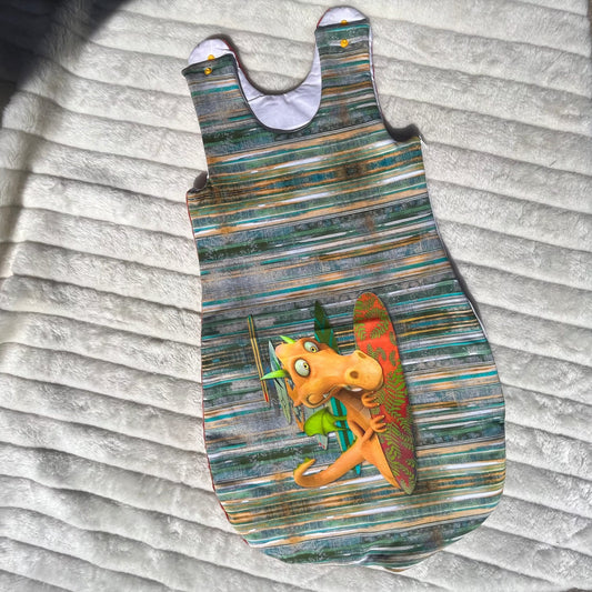 Gigoteuse en tissu minky polaire (9-12 mois)