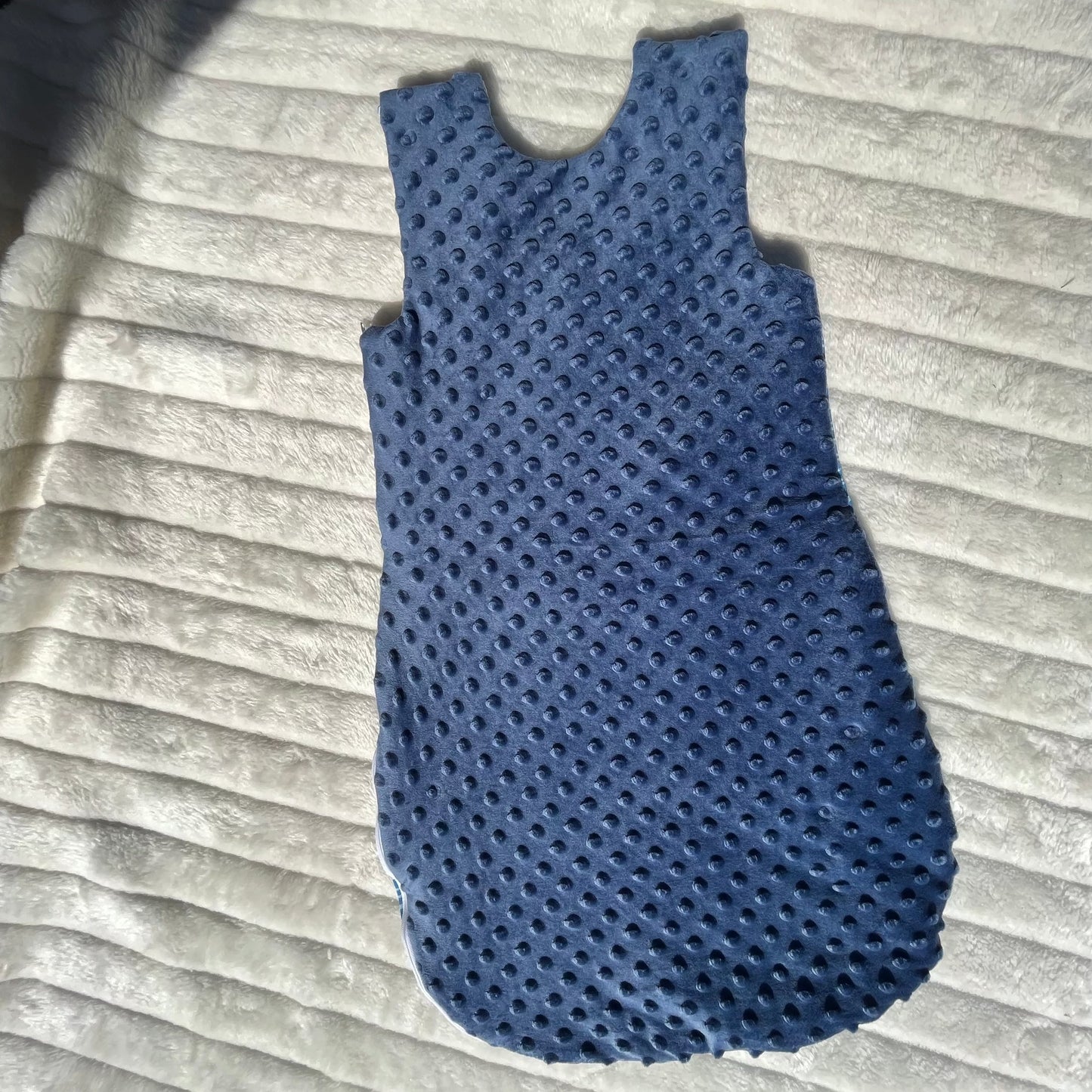 Gigoteuse en tissu minky polaire (9-12 mois)