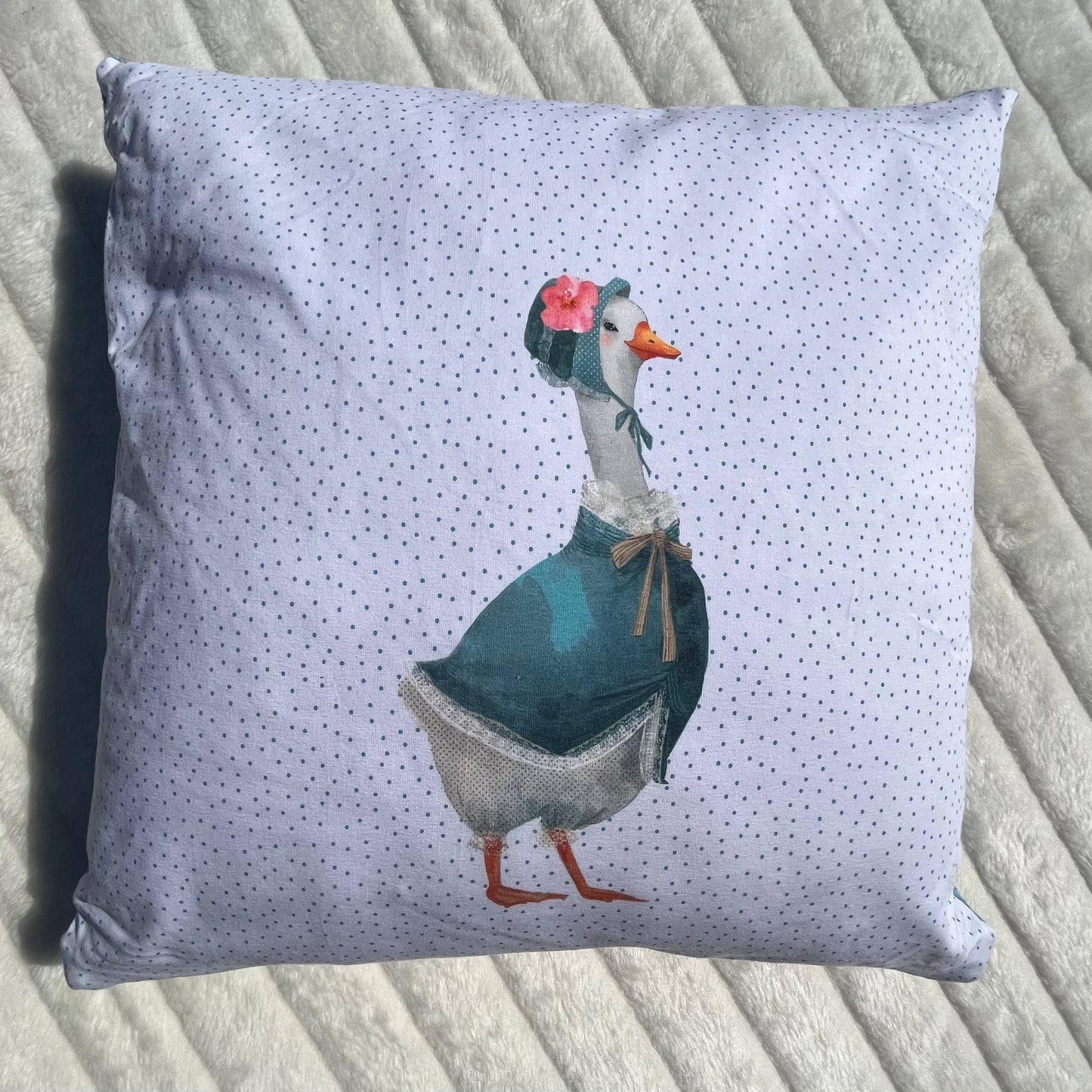 Ensemble de naissance en minky polaire bleu et blanc