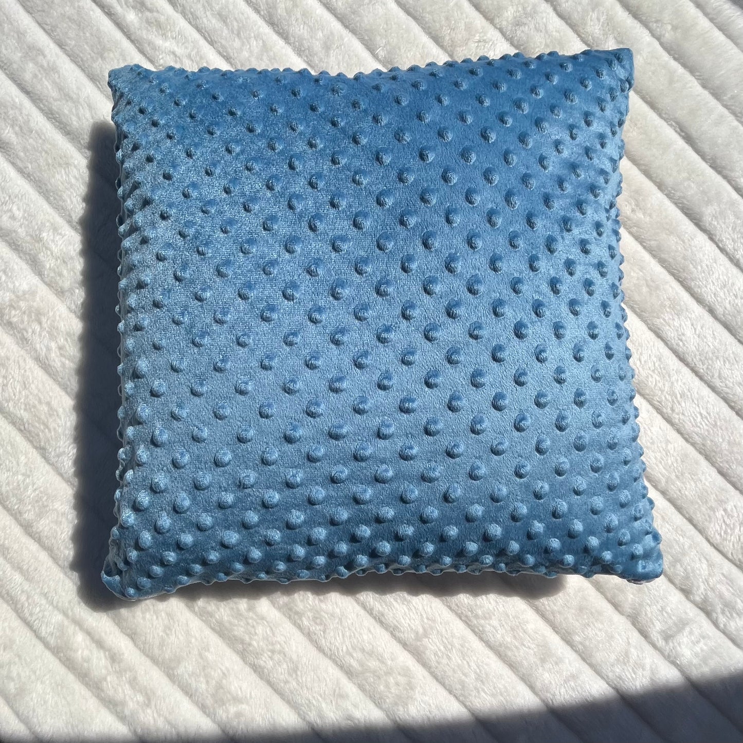 Ensemble de naissance en minky polaire bleu et blanc
