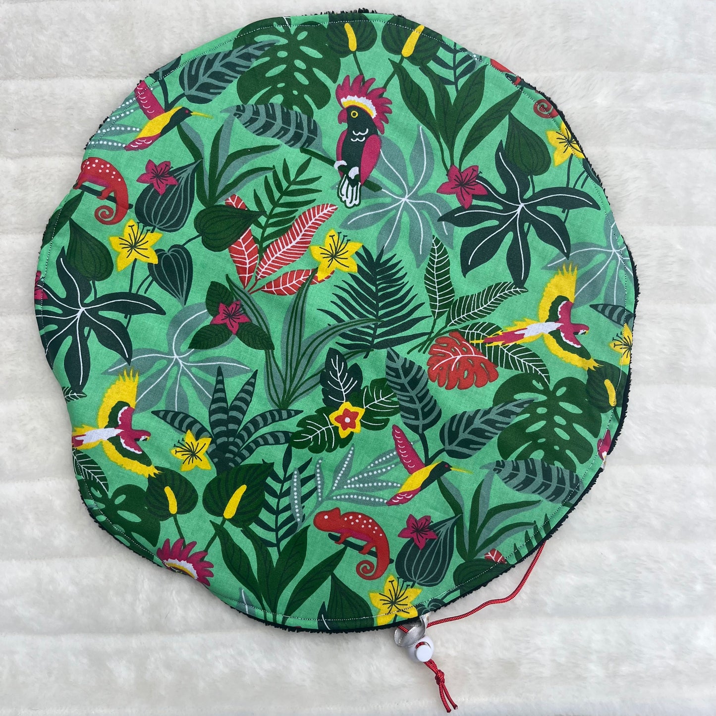 Petit sac au motif tropical pour affaires mouillées