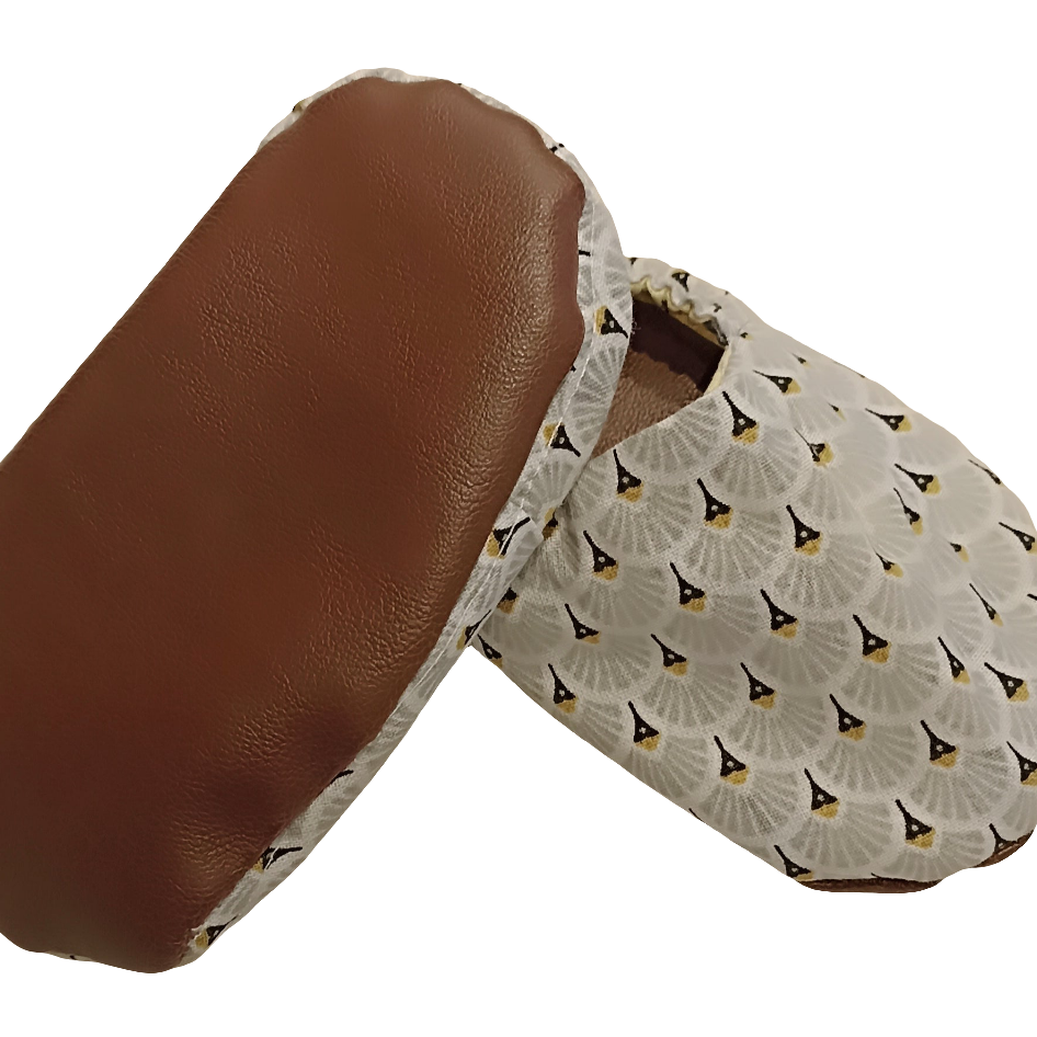 Chaussons bébé réversibles 4-5 mois