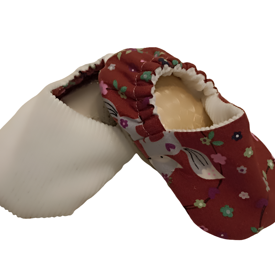 Chaussons bébé réversibles 3-4 mois