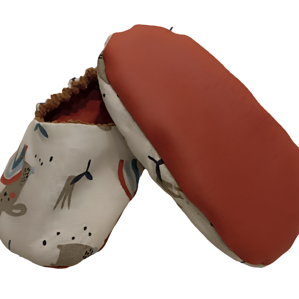 Chaussons bébé réversibles 3-4 mois