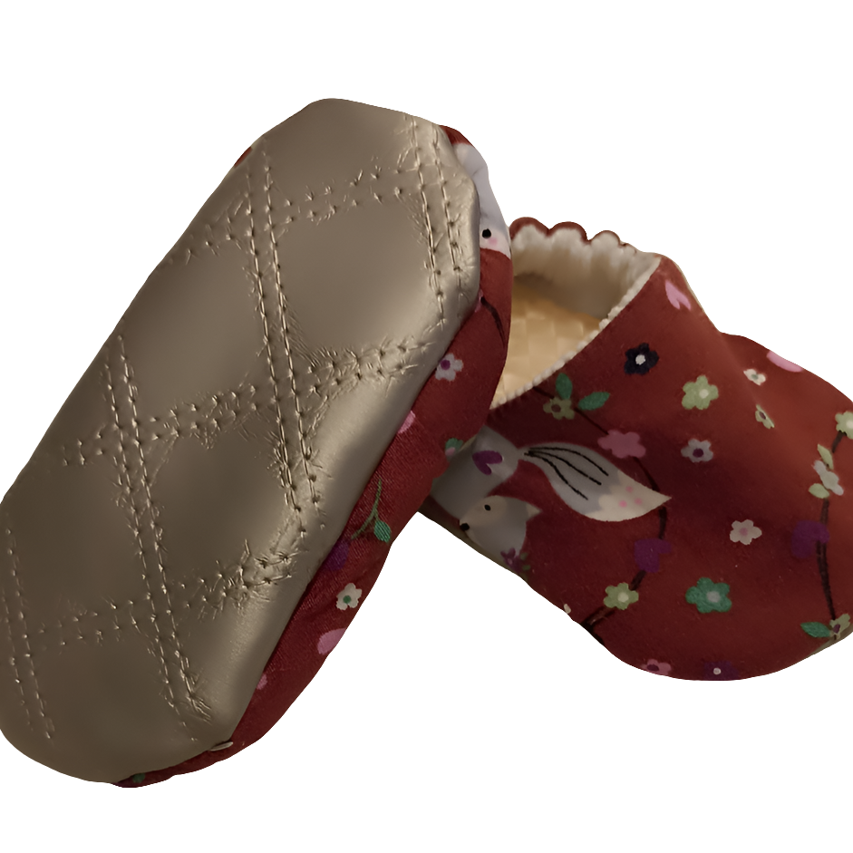 Chaussons bébé réversibles 3-4 mois