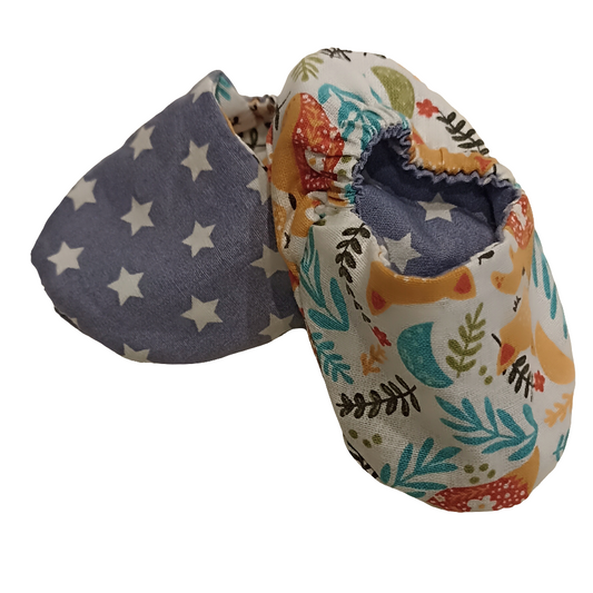 Chaussons bébé réversibles naissance