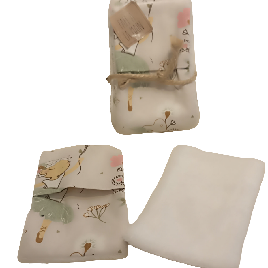 Lot de 5 débarbouillettes